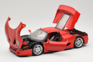 Ferrari F50 Coupe Shell Rood Maisto 1:18 3076-R1 Metaal — afbeelding 2 van 8