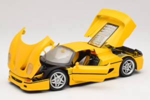 Ferrari F50 Coupe Shell Geel Maisto 1:18 3076-Y1 Metaal — afbeelding 2 van 8