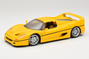 Ferrari F50 Coupe Shell Geel Maisto 1:18 3076-Y1 Metaal