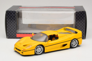 Ferrari F50 Coupe Shell Geel Maisto 1:18 3076-Y1 Metaal — afbeelding 8 van 8