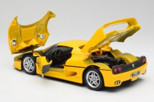 Ferrari F50 Giallo Modena Maisto 1:18 F50001 Metaal — afbeelding 5 van 8