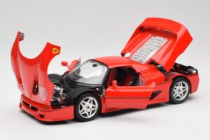 Ferrari F50 Hardtop Rood Bburago 1:18 3362 Metaal — afbeelding 2 van 8
