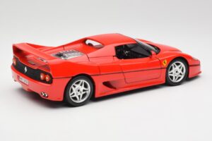 Ferrari F50 Hardtop Rood Bburago 1:18 3362 Metaal — afbeelding 3 van 8