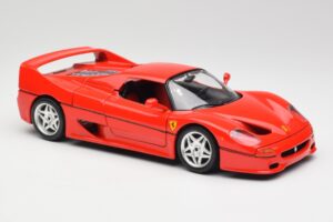 Ferrari F50 Hardtop Rood Bburago 1:18 3362 Metaal — afbeelding 6 van 8