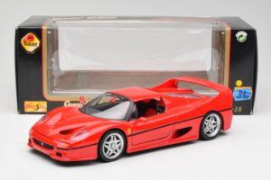 Ferrari F50 Rood Maisto 1:18 50262 Metaal — afbeelding 8 van 8