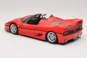 Ferrari F50 Spider Rood Shell Maisto 1:18 3076-M1 Metaal — afbeelding 7 van 8