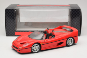 Ferrari F50 Spider Rood Shell Maisto 1:18 3076-M1 Metaal — afbeelding 8 van 8
