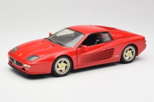 Ferrari F512 M Rood Hot Wheels 1:18 29758 Metaal