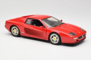 Ferrari F512 M Rood Hot Wheels 1:18 29758 Metaal — afbeelding 6 van 8