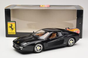 Ferrari F512M Zwart Hot Wheels 1:18 23922 Metaal — afbeelding 8 van 8