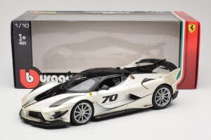 Ferrari FXX-K Evo #70 Wit Bburago 1:18 18-16012 Metaal — afbeelding 8 van 8