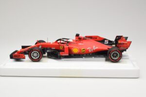 Ferrari SF90 #5 S. Vettel Italian GP Monza 2019 BBR 1:18 BBR191835 Hars — afbeelding 3 van 6