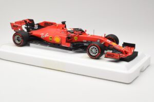 Ferrari SF90 #5 S. Vettel Italian GP Monza 2019 BBR 1:18 BBR191835 Hars — afbeelding 4 van 6