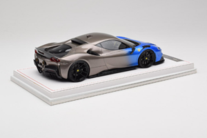 Ferrari SF90 Novitec Blue Grey Metallic IVY Merit 1:18 REMC029 Hars — afbeelding 3 van 7