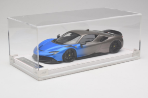 Ferrari SF90 Novitec Blue Grey Metallic IVY Merit 1:18 REMC029 Hars — afbeelding 6 van 7