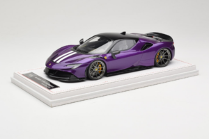Ferrari SF90 Stradale Novitec Purple Metallic IVY 1:18 REMC021 Hars — afbeelding 2 van 7