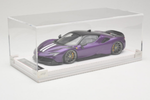 Ferrari SF90 Stradale Novitec Purple Metallic IVY 1:18 REMC021 Hars — afbeelding 6 van 7