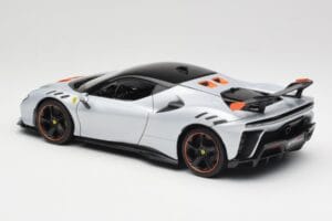 Ferrari SF90 XX Stradale Arctic White Bburago 1:18 18-16020W Metaal — afbeelding 7 van 8