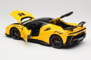 Ferrari SF90 XX Stradale Giallo Modena Bburago 1:18 18-16020Y Metaal — afbeelding 5 van 8