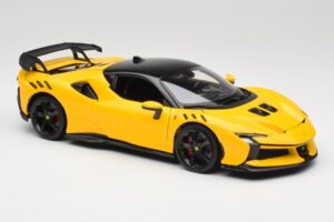 Ferrari SF90 XX Stradale Giallo Modena Bburago 1:18 18-16020Y Metaal — afbeelding 6 van 8
