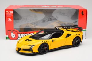Ferrari SF90 XX Stradale Giallo Modena Bburago 1:18 18-16020Y Metaal — afbeelding 8 van 8