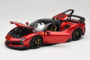 Ferrari SF90 XX Stradale Magma Red Bburago 1:18 18-16020R Metaal — afbeelding 2 van 8
