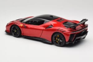 Ferrari SF90 XX Stradale Magma Red Bburago 1:18 18-16020R Metaal — afbeelding 7 van 8