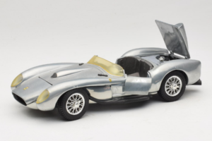 Ferrari Testa Rossa Chrome Silver Hot Wheels 1:18 25737 Metaal — afbeelding 2 van 8