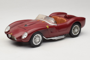 Ferrari Testa Rossa Donkerrood Shell Shell 1:18 40026 Metaal