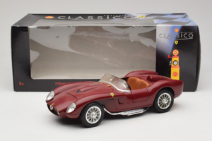 Ferrari Testa Rossa Donkerrood Shell Shell 1:18 40026 Metaal — afbeelding 8 van 8