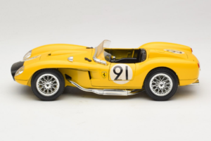 Ferrari 250 Testa Rossa #91 Geel Beperkte Editie Bburago 1:18 3007-Y1 Metaal — afbeelding 4 van 8
