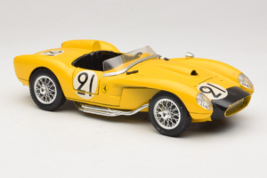 Ferrari 250 Testa Rossa #91 Geel Beperkte Editie Bburago 1:18 3007-Y1 Metaal — afbeelding 6 van 8