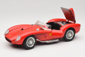 Ferrari 250 Testa Rossa Rood Bburago 1:18 3007-P2 Metaal — afbeelding 2 van 8