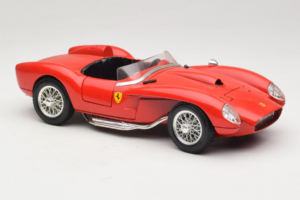 Ferrari 250 Testa Rossa Rood Bburago 1:18 3007-P2 Metaal — afbeelding 6 van 8