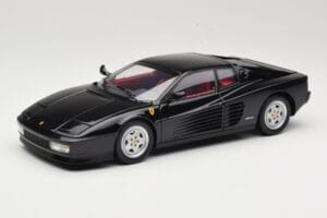 Ferrari Testarossa Zwart Kyosho 1:18 08425BK Metaal