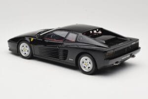 Ferrari Testarossa Zwart Kyosho 1:18 08425BK Metaal — afbeelding 7 van 8