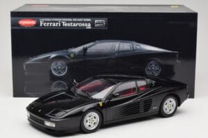 Ferrari Testarossa Zwart Kyosho 1:18 08425BK Metaal — afbeelding 8 van 8