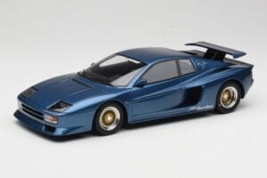 Ferrari Testarossa Koenig Bi-Turbo Blauw GT Spirit 1:18 ZM094 Hars