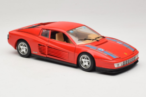 Ferrari Testarossa PPG Auto Refinish Rood Bburago 1:18 3039-P3 Metaal — afbeelding 6 van 8