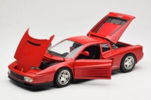Ferrari Testarossa Rood Hot Wheels 1:18 23918 Metaal — afbeelding 2 van 8