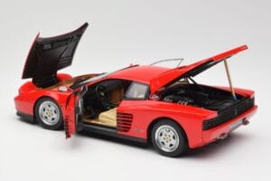 Ferrari Testarossa Rood Kyosho 1:18 08422R Metaal — afbeelding 5 van 8