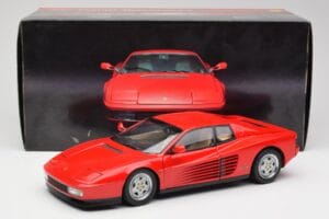 Ferrari Testarossa Rood Kyosho 1:18 08422R Metaal — afbeelding 8 van 8