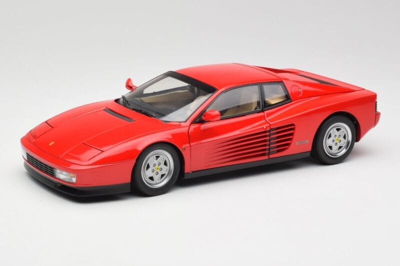 Ferrari Testarossa Rood Kyosho 1:18 08422R Metaal