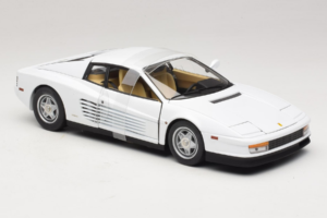 Ferrari Testarossa Wit Miami Vice Hot Wheels 1:18 P9904 Metaal — afbeelding 4 van 6