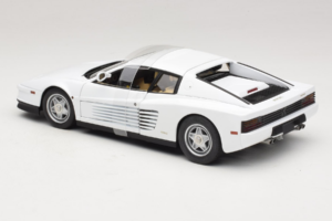 Ferrari Testarossa Wit Miami Vice Hot Wheels 1:18 P9904 Metaal — afbeelding 5 van 6