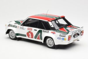 Fiat 131 Abarth #3 M. Alen / I. Kivimaki Winner Rally 1000 Lakes 1980 Kyosho 1:18 08376H Metaal — afbeelding 7 van 8