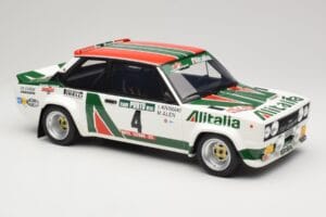 Fiat 131 Abarth #5 M. Alen / I. Kivimaki Rally Portugal 1978 Otto 1:12 G093 Hars — afbeelding 4 van 6