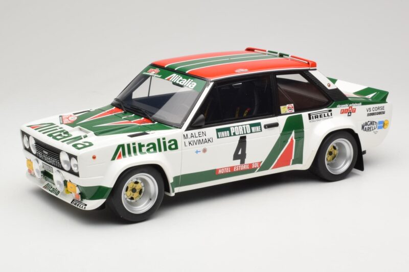 Fiat 131 Abarth #5 M. Alen / I. Kivimaki Rally Portugal 1978 Otto 1:12 G093 Hars