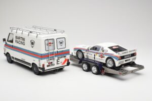 Fiat 242 & Lancia 037 Group B #1 W. Rohrl / C. Geistdorfer Rally Monte Carlo 1983 Otto 1:18 OT360 Hars — afbeelding 2 van 7