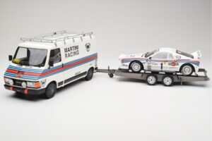 Fiat 242 & Lancia 037 Group B #1 W. Rohrl / C. Geistdorfer Rally Monte Carlo 1983 Otto 1:18 OT360 Hars — afbeelding 7 van 7